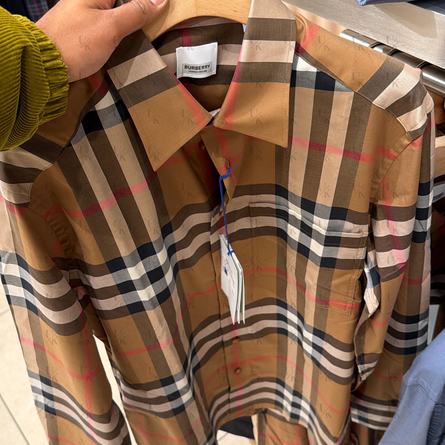 Checkered Burberry Shirt