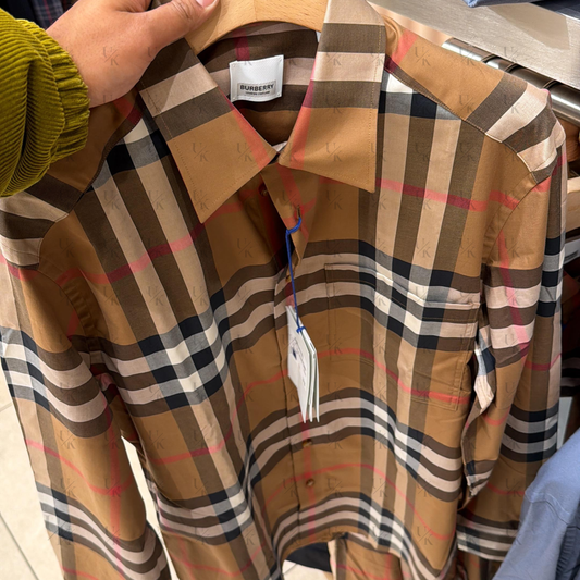 Checkered Burberry Shirt