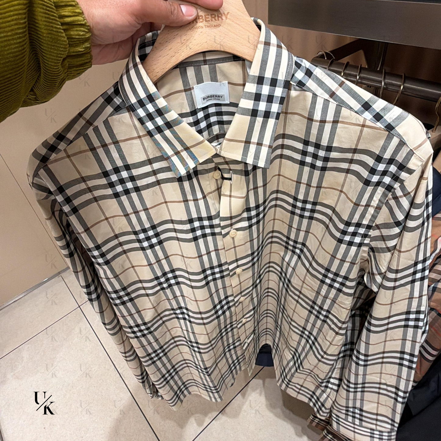 Burberry Checkered Shirt