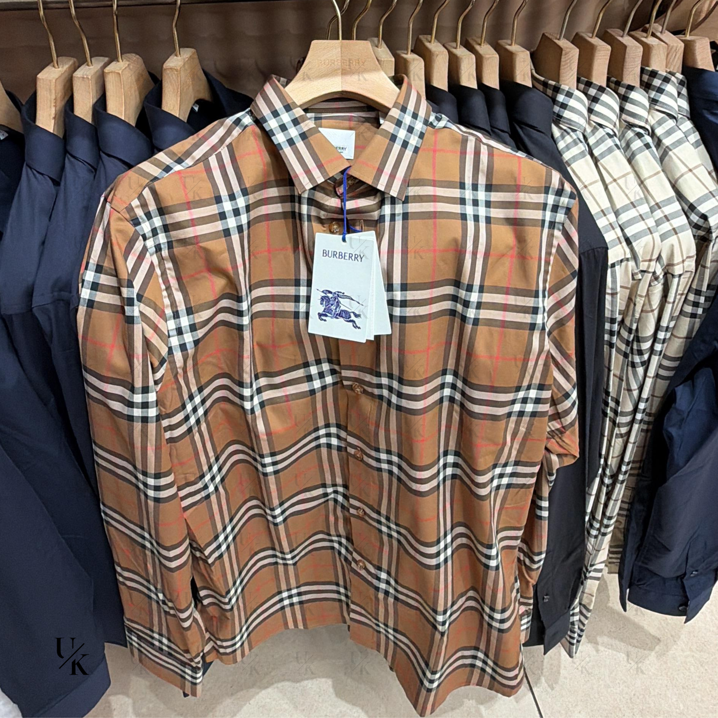 Checkered Burberry Shirt