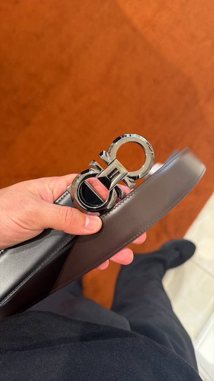 Men's Ferragamo Leather Belts