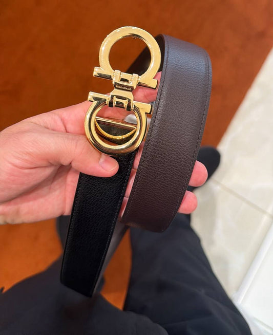 Men's Ferragamo Leather Belts
