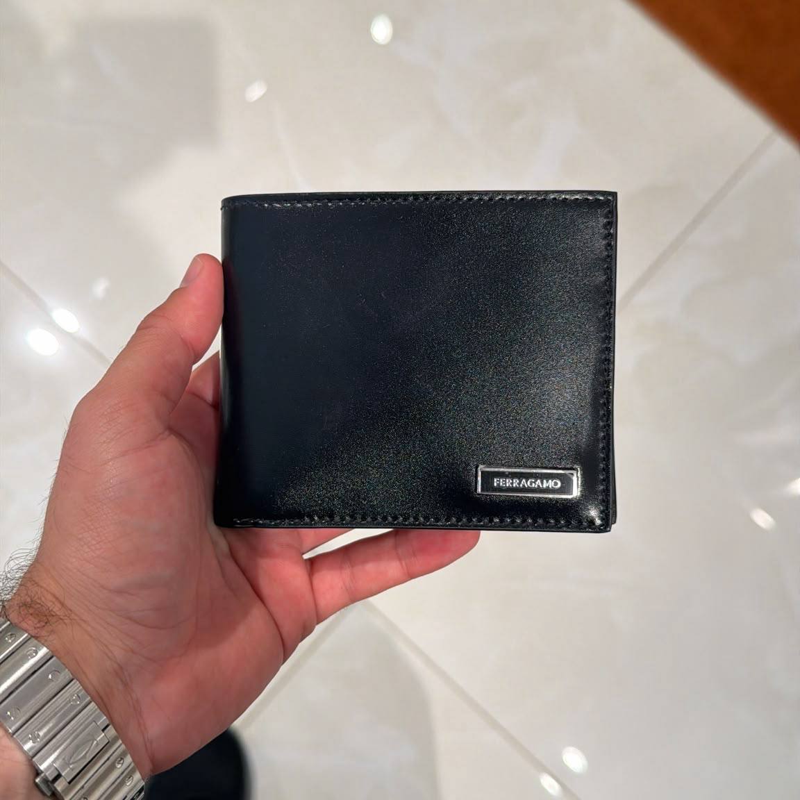 Black Men's Wallet - Ferragamo