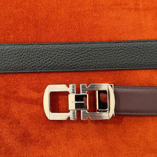 Ferragamo Reversible Leather Belts