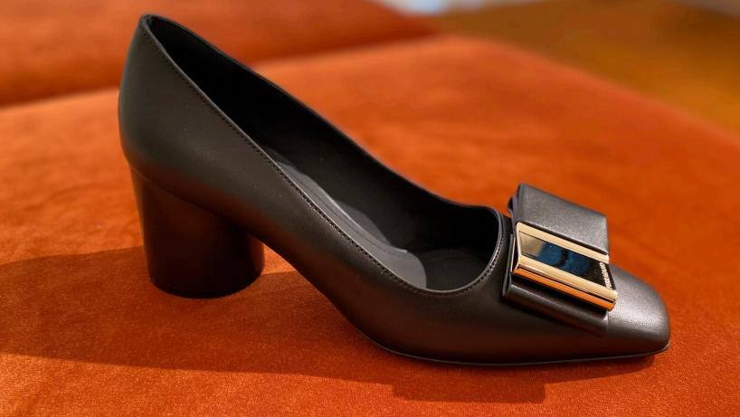 Ferragamo Leather Pumps